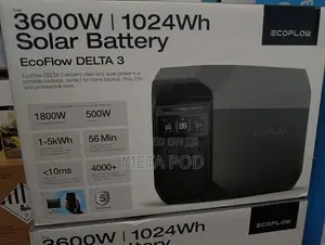 EcoFlow Delta 3 Solar Battery