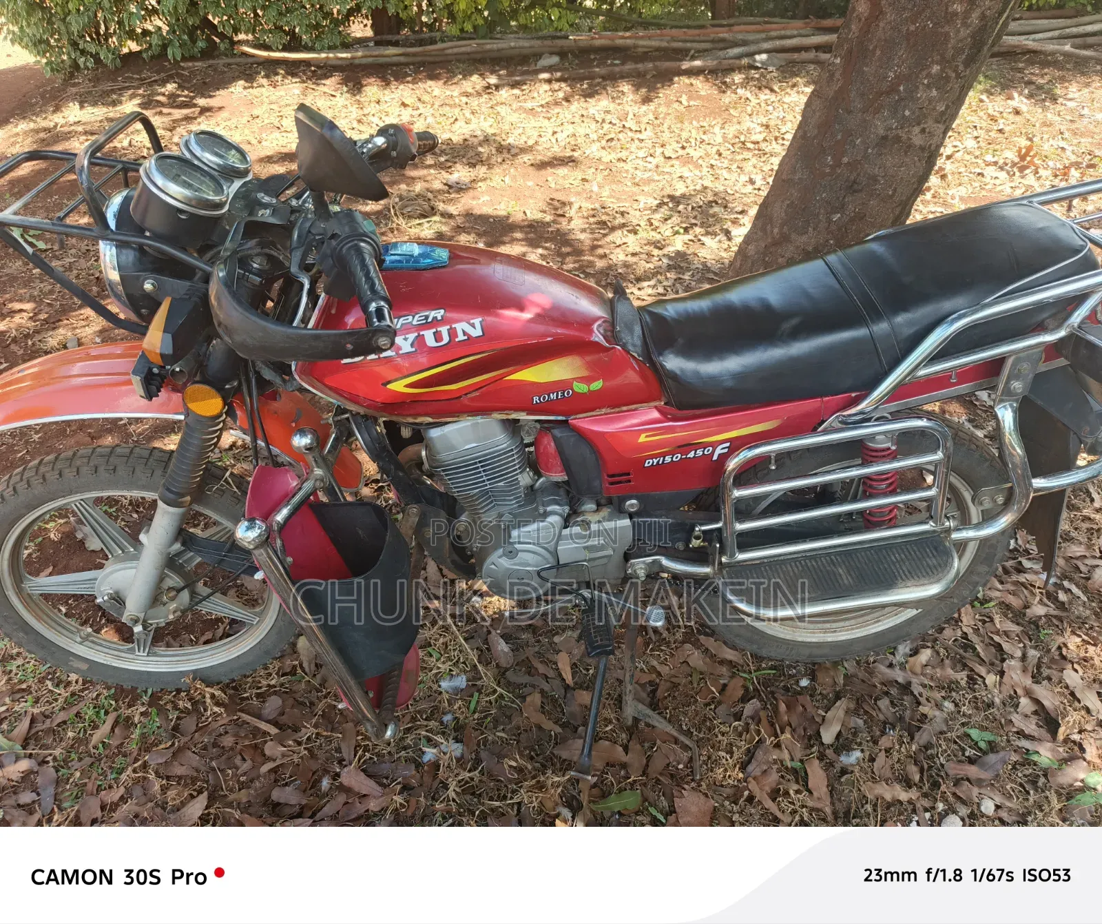 Dayun DY150 2019 Red