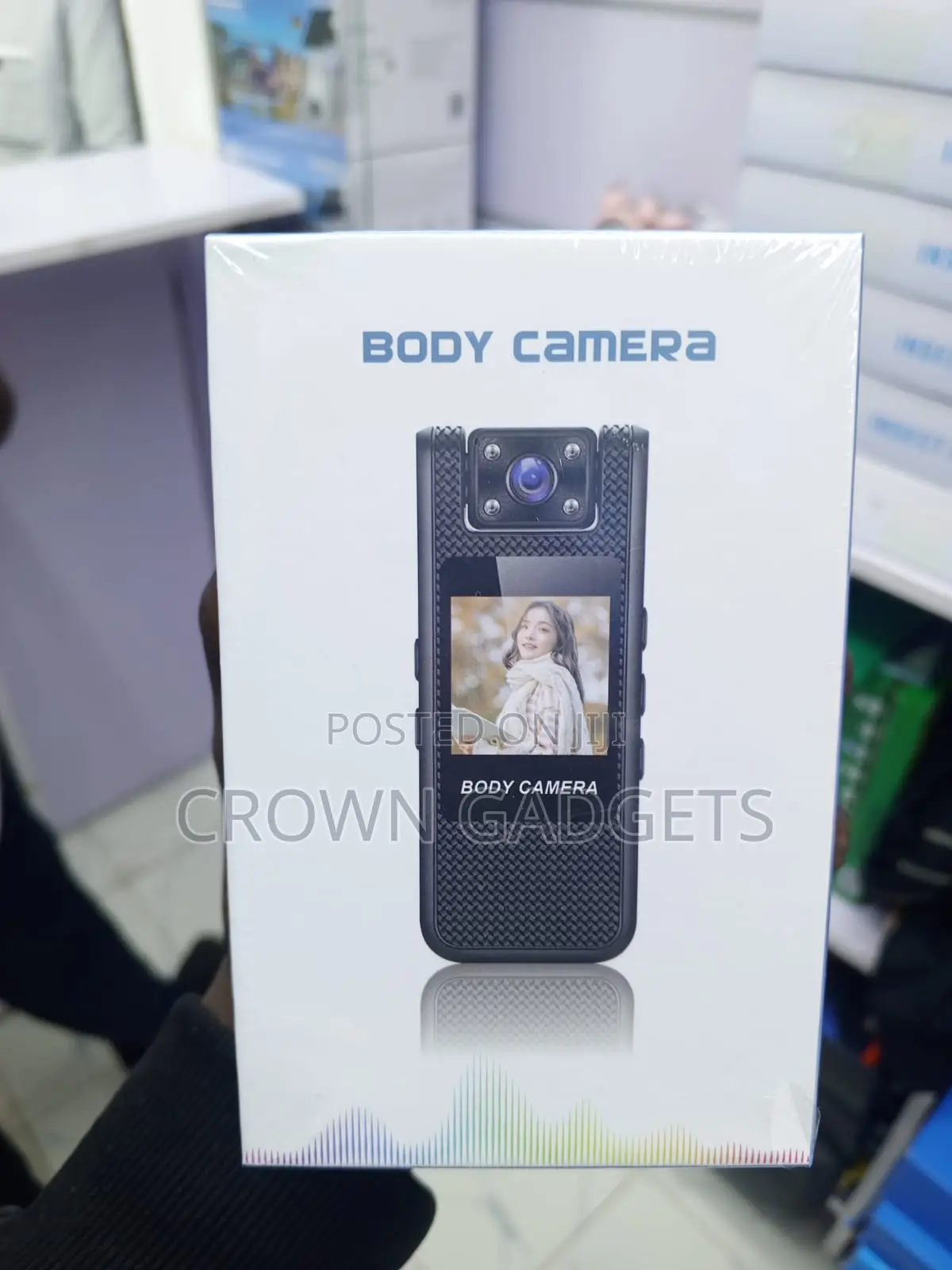 Mini 1080p/ Body Camera With Infrared Night Vision