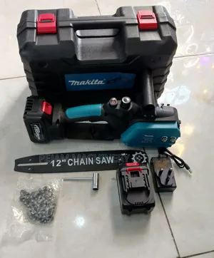 Makita 198V Cordless 12" Chainsaw With 2 Batteries