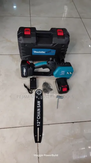 Makita 198V Cordless 12" Chainsaw With 2 Batteries