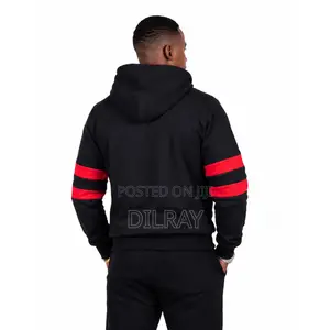 Black Red Hoodie