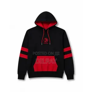 Black Red Hoodie