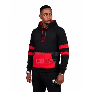 Black Red Hoodie