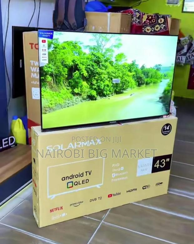 Solarmax 43 Inch Android Qled TV Thin Q - thumbnail 2