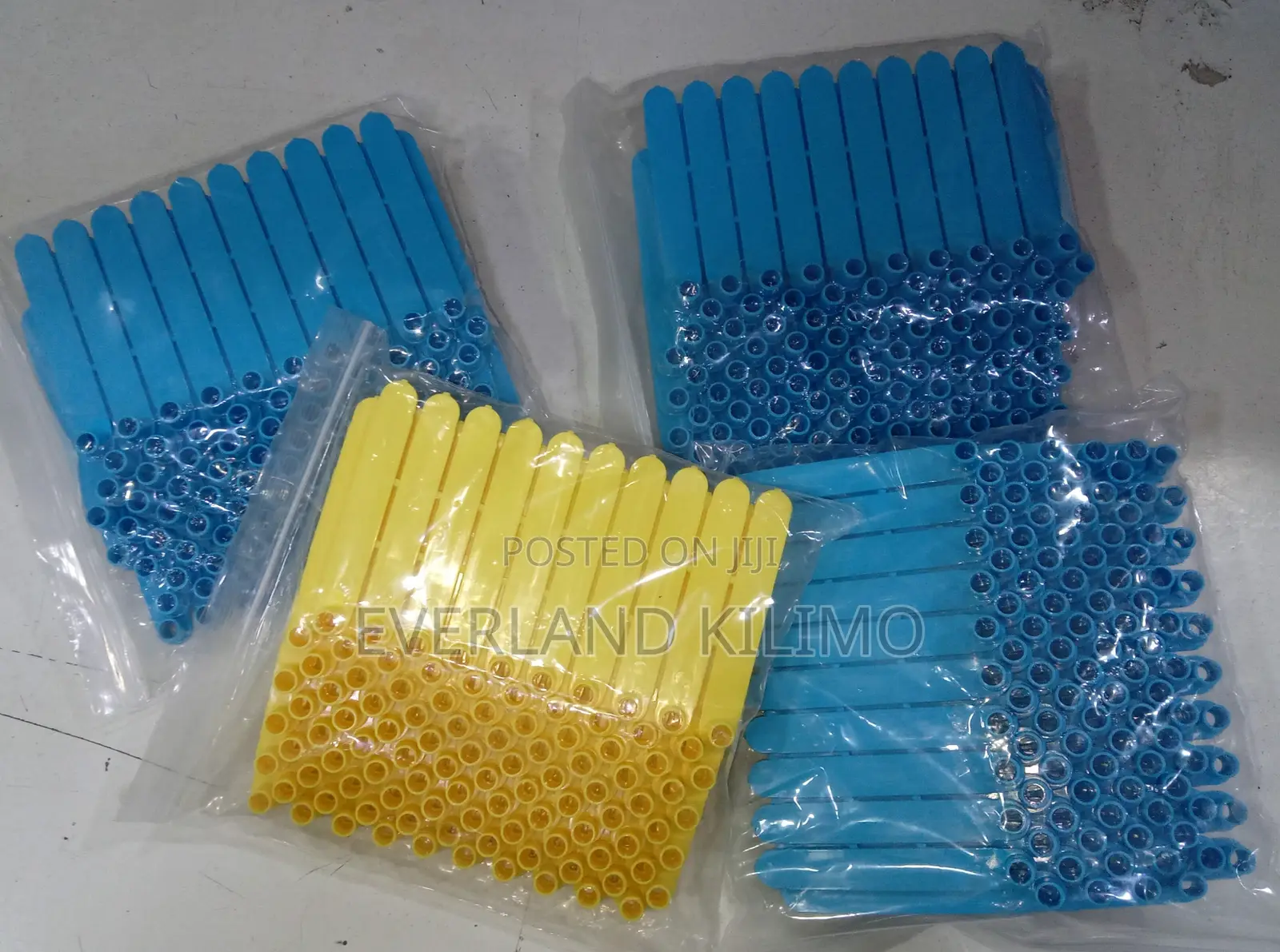 Durable C - Tags for Rabbits and Pigs Plain
