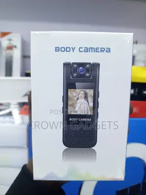 Portable Mini Body Cam With Screen, Night Vision Loop Record