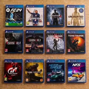 Ps4 and Ps5 Cd Games | Uncharted, Fifa, Resident Evil, Need for Speed