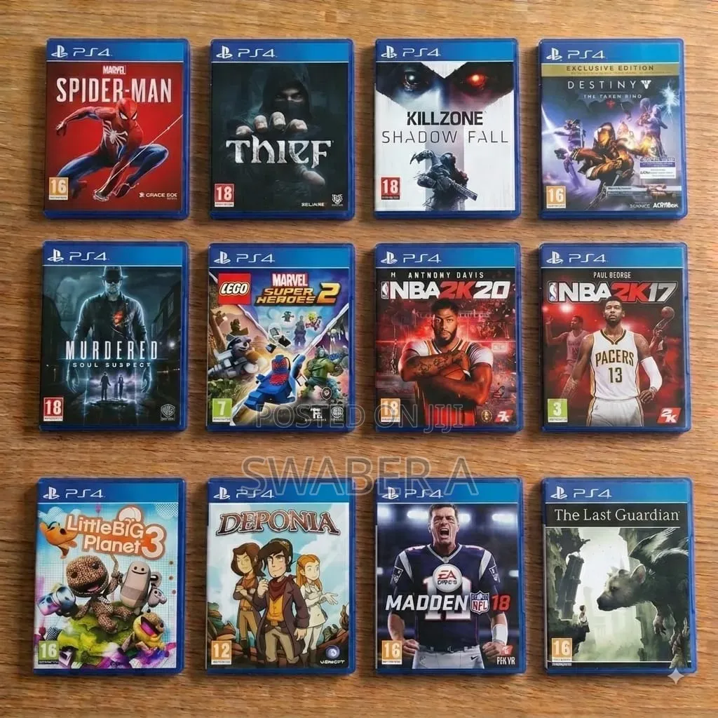 Ps4 and Ps5 Cd Games | Uncharted, Fifa, Resident Evil, Need for Speed