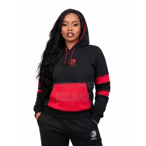 Black Red Hoodie