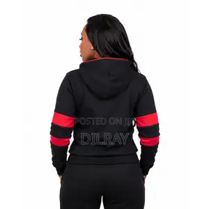 Black Red Hoodie