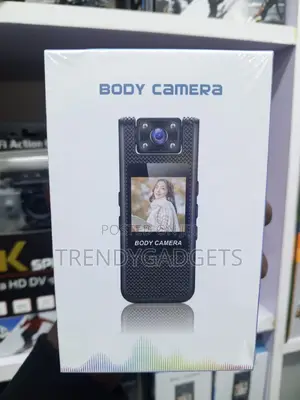 Mini Body Camera With Rotating Lens Infrared Night Vision