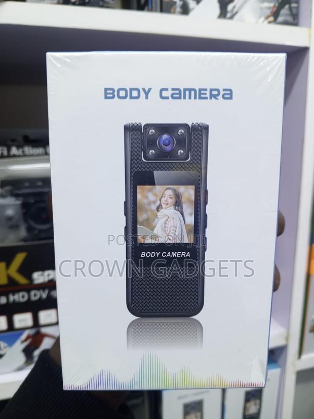 Mini Body Camera With Rotating Lens Infrared Night Vision