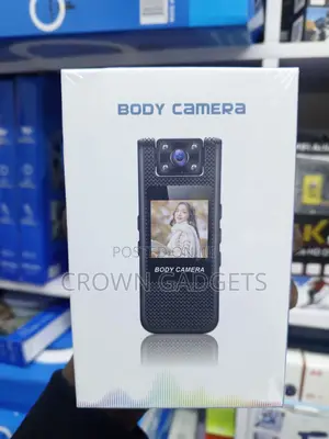 Mini Body Camera With Rotating Lens Infrared Night Vision