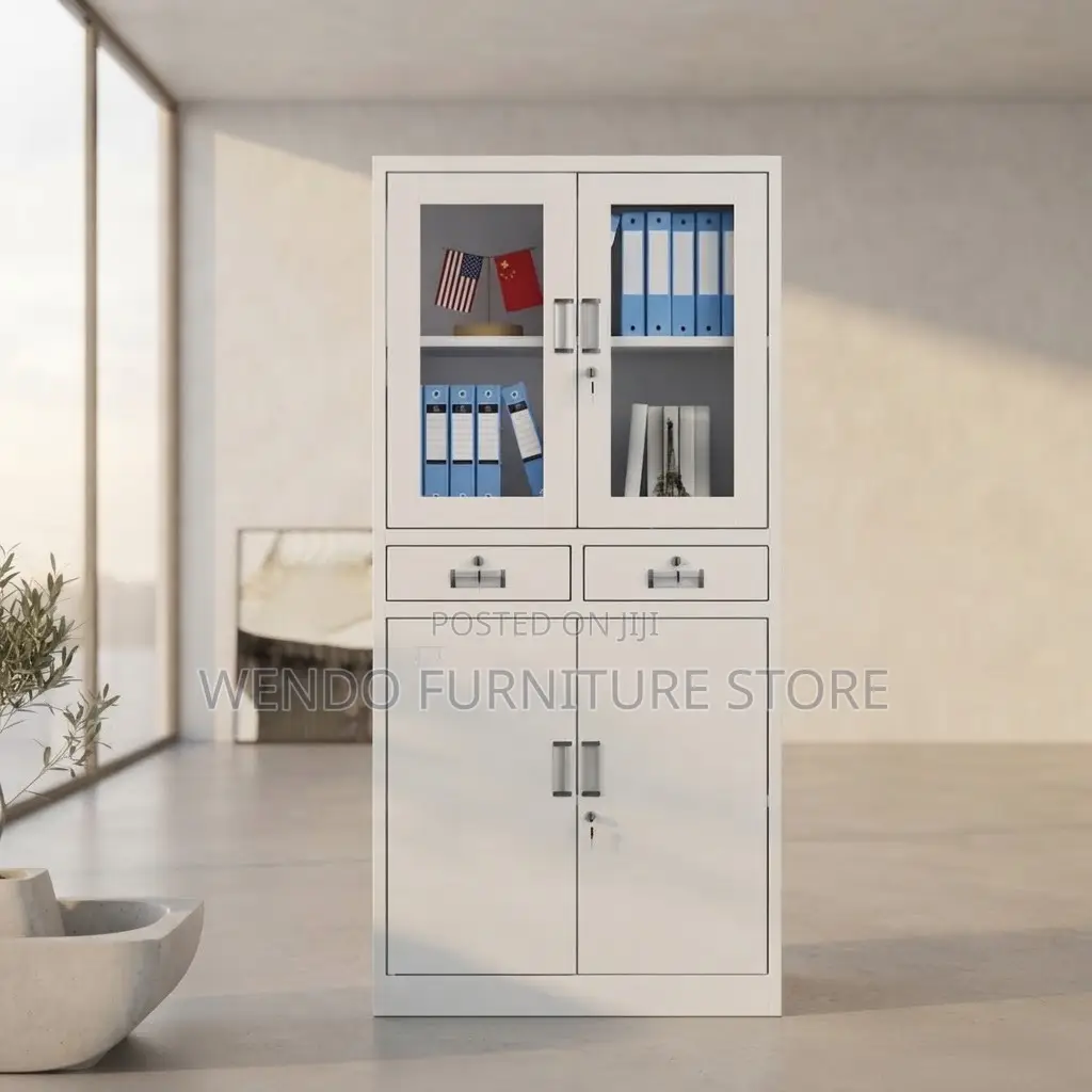 Office Cabinet; Two Doors Steel Document Storage Cabinet