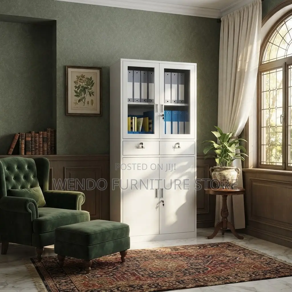 Office Cabinet; Two Doors Steel Document Storage Cabinet