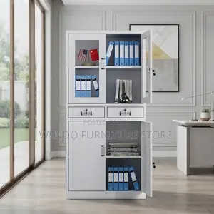 Office Cabinet; Two Doors Steel Document Storage Cabinet