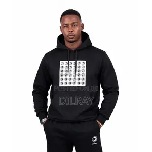 Black Square Hoodie