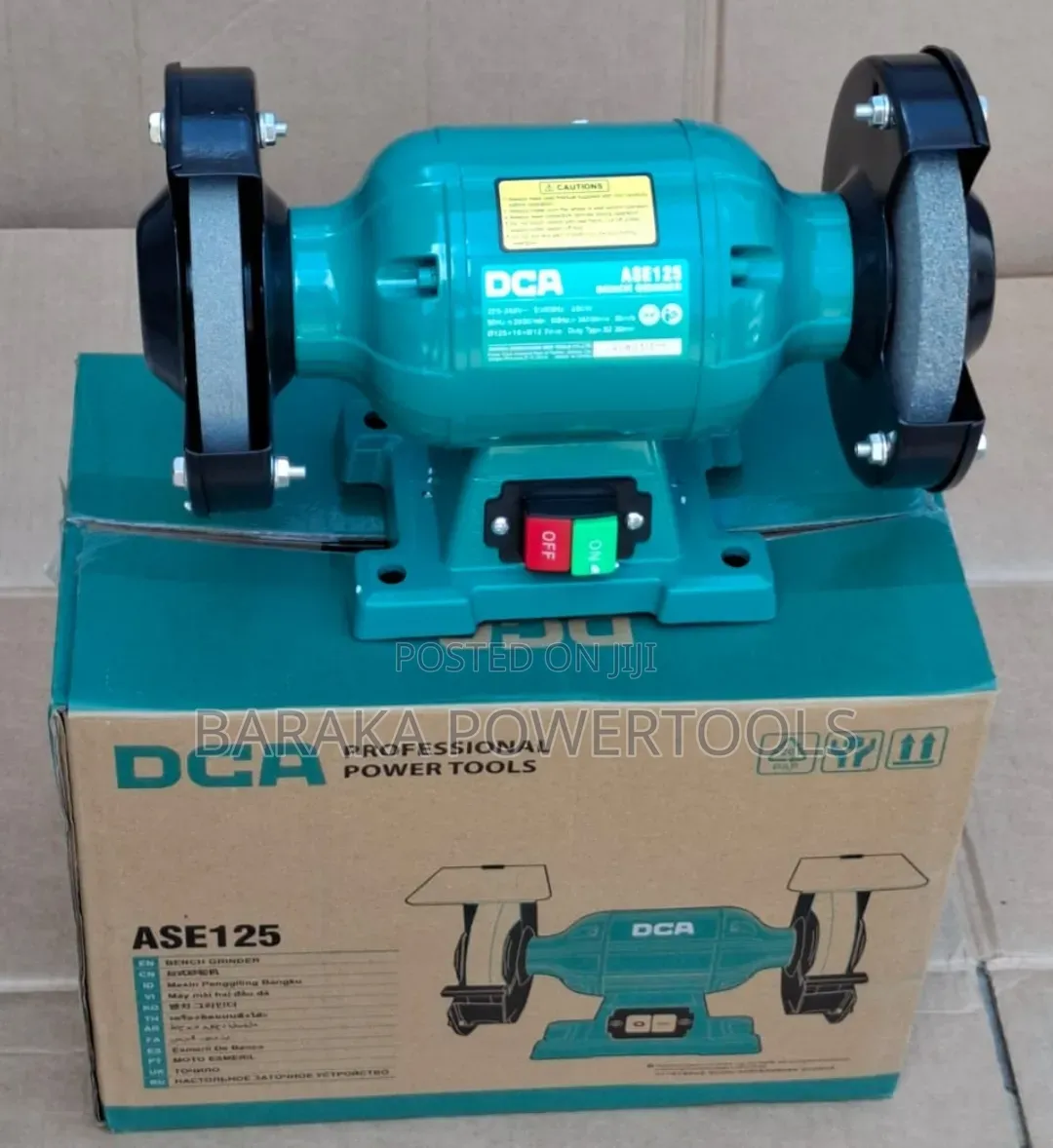 DCA ASE125 Bench Grinder