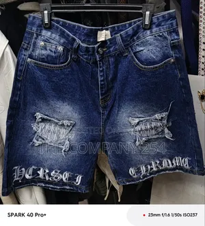 Quality Casual Denim Designer Jorts Shorts Available