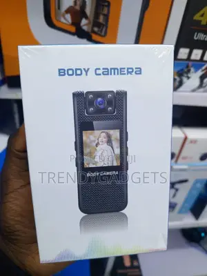 HD Body Camera With Night Vision, Display Rotatable Lens