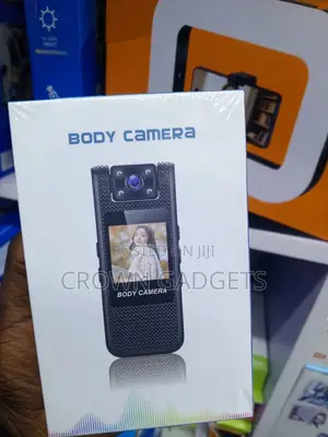 HD Body Camera With Night Vision, Display Rotatable Lens