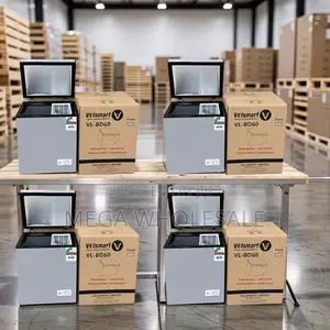 Powerful Energy-Saving 60L Litre Volsmart Chest Freezer Deep Freezers