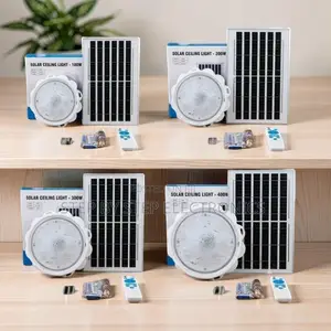 Direct Factory Prices LED 100W,200W,500W Solar Powered Ceiling Lights