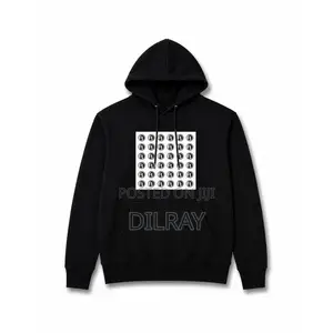 Black Square Hoodie