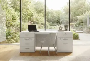 Office Desk; 1200mm Home Office Wooden Storage Desk