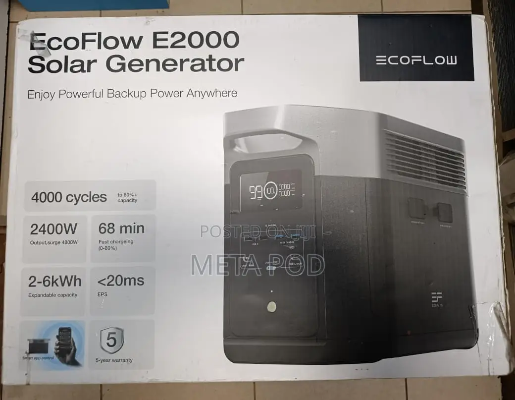EcoFlow Solar Generator E2000