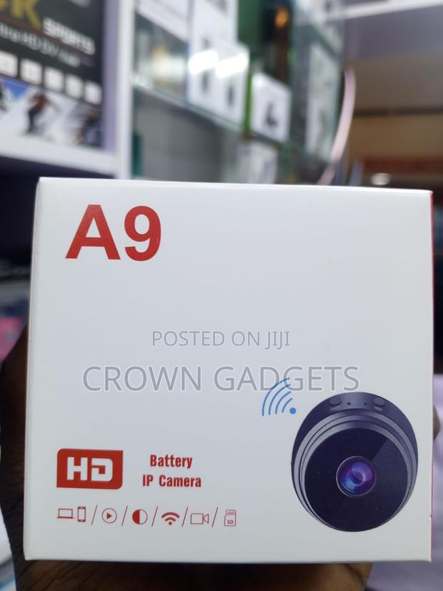 A9 HD 1080P WiFi IP Camera With Night Vision Magnetic Mount