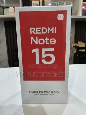 New Xiaomi Redmi Note 15 256 GB