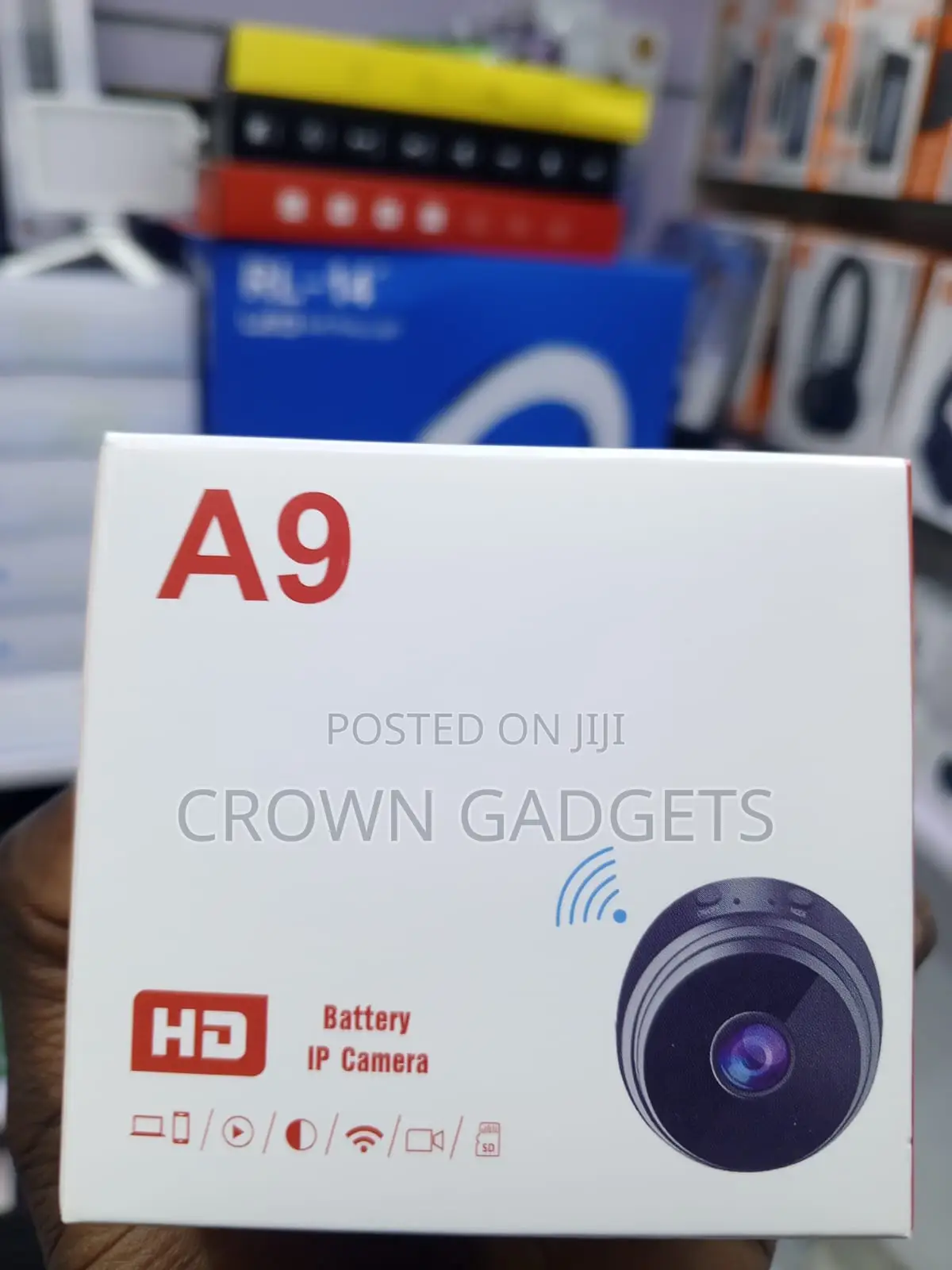 A9 Mini Wireless Security Camera 1080P With WiFi Battery
