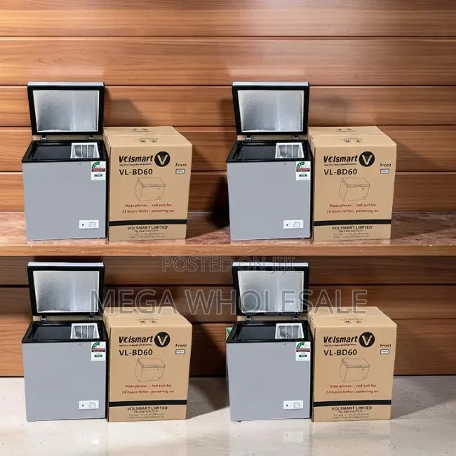 Durable Construction 60L Litre Volsmart Chest Freezer Deep Freezers