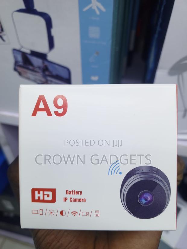 A9 Wireless WiFi Security Camera With Magnetic Base Battery - thumbnail 2