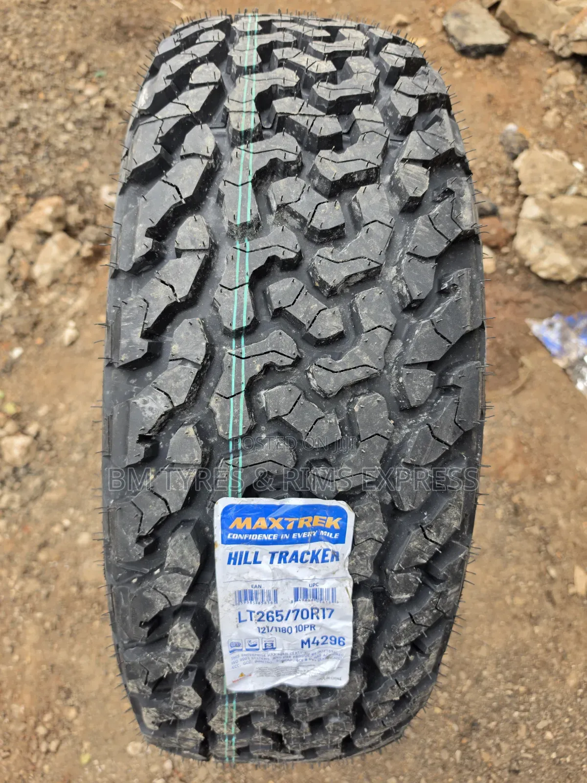 265 /70 R17 Maxtrek (Hill Tracker)ALL TERRAIN.