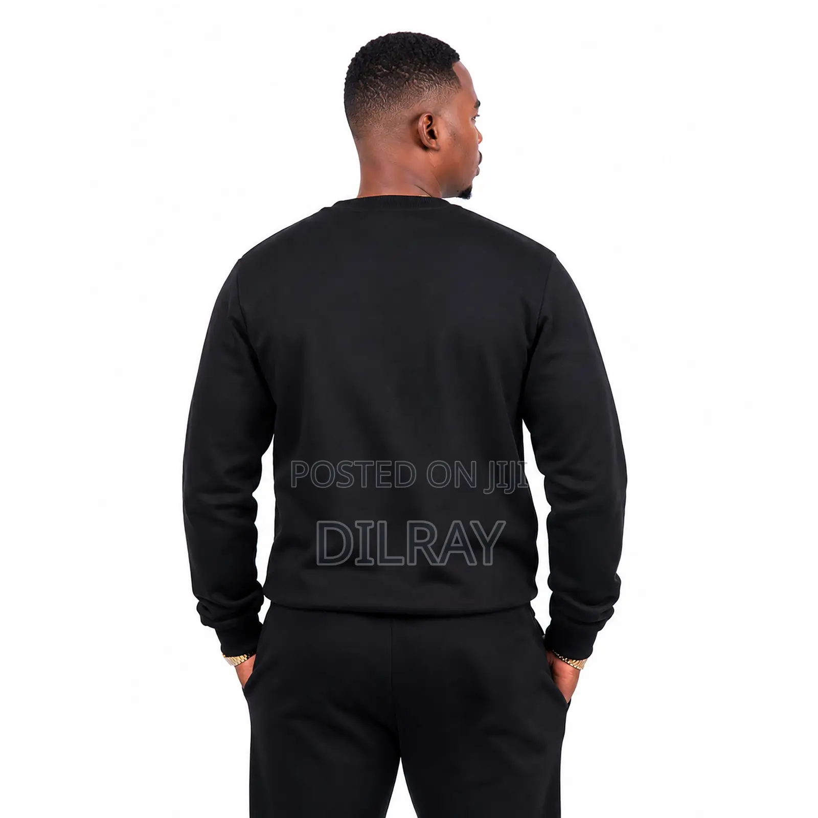 Black Classic Sweatshirt