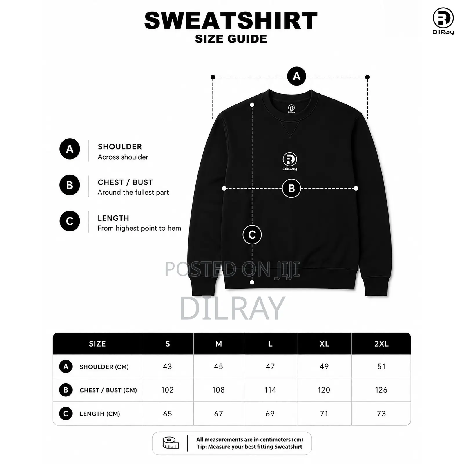 Black Classic Sweatshirt