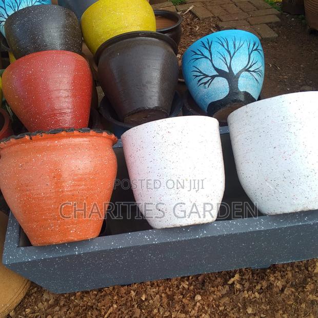 Painted Clay Pots - main view