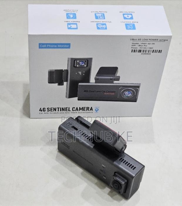 4G Dash Camera Dual Lens Vehicle Camera With Sentinel Monitoring