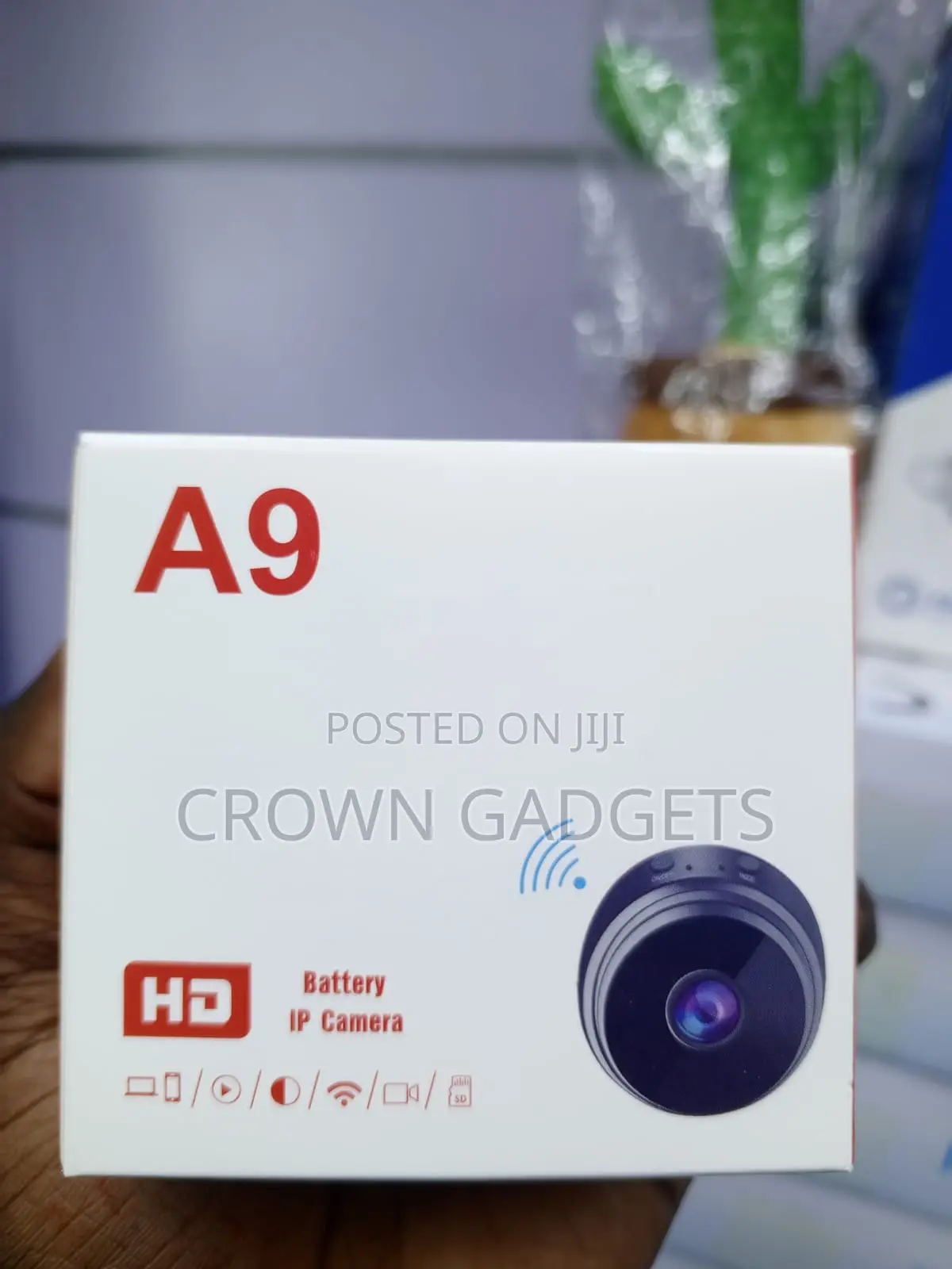 A9 Mini 1080P WiFi Surveillance Camera With Infrared Night Vision