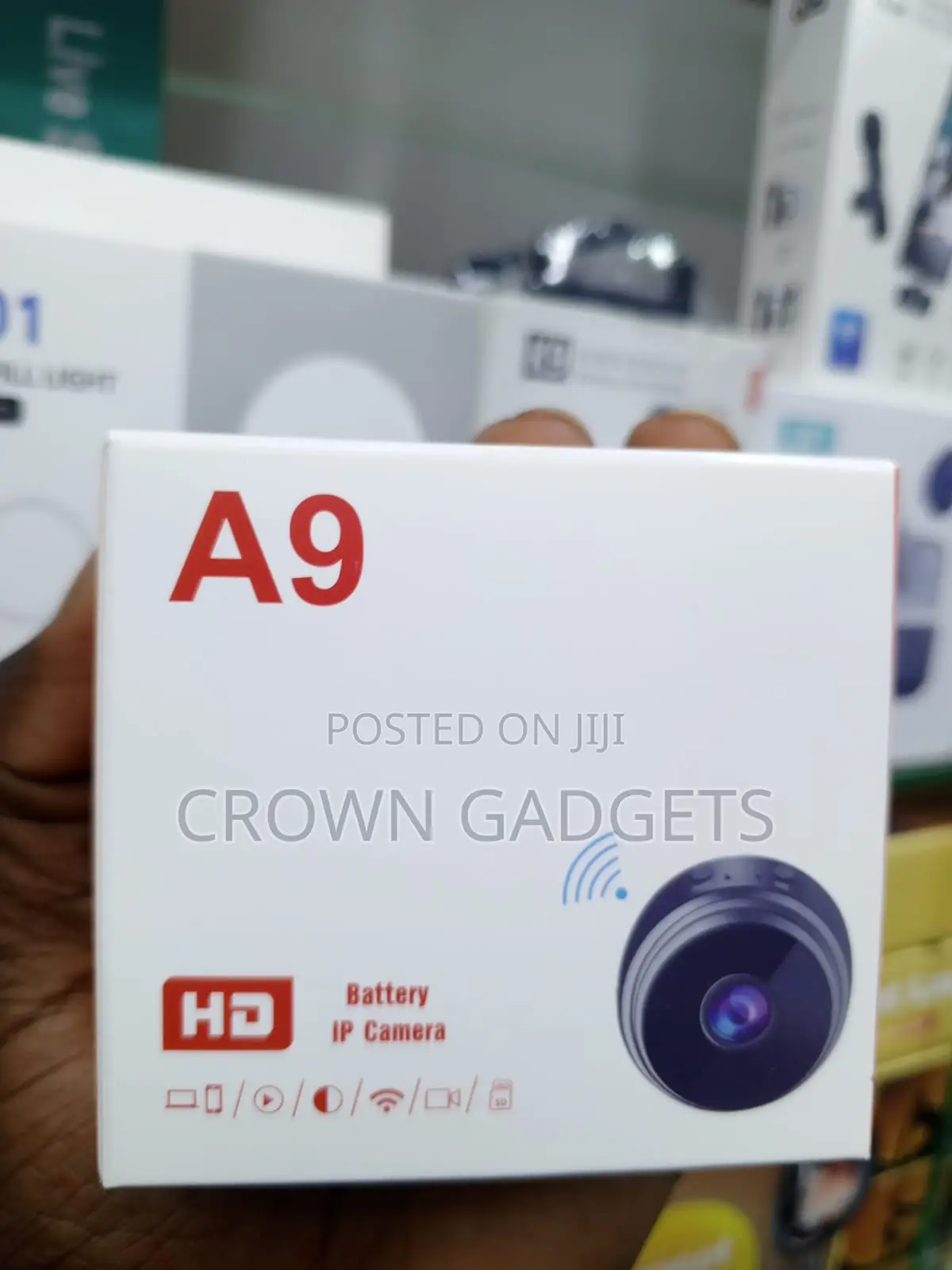 A9 Portable Wireless Security Camera 1080P With Magnetic Base
