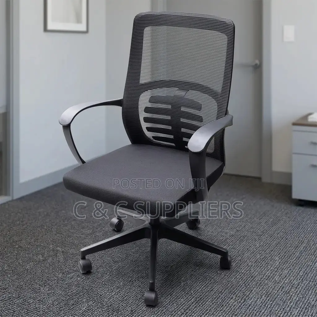 Office Mesh Staff Swivel Chair.