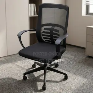 Office Mesh Staff Swivel Chair.