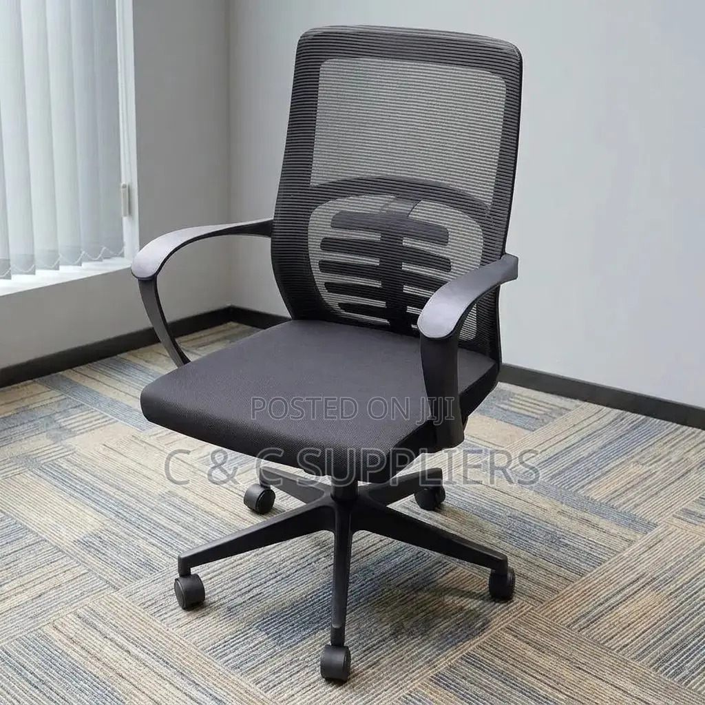 Office Mesh Staff Swivel Chair.