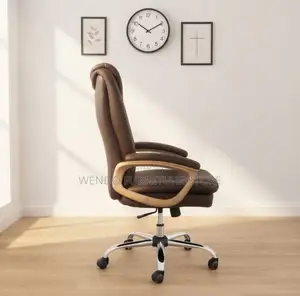 Office Chairs; Executive Leather Supportive Office Chair