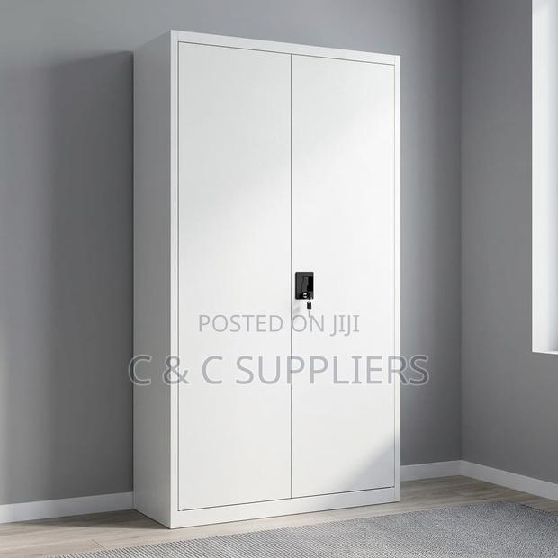 2-Door Modern File Cabinet - thumbnail 2