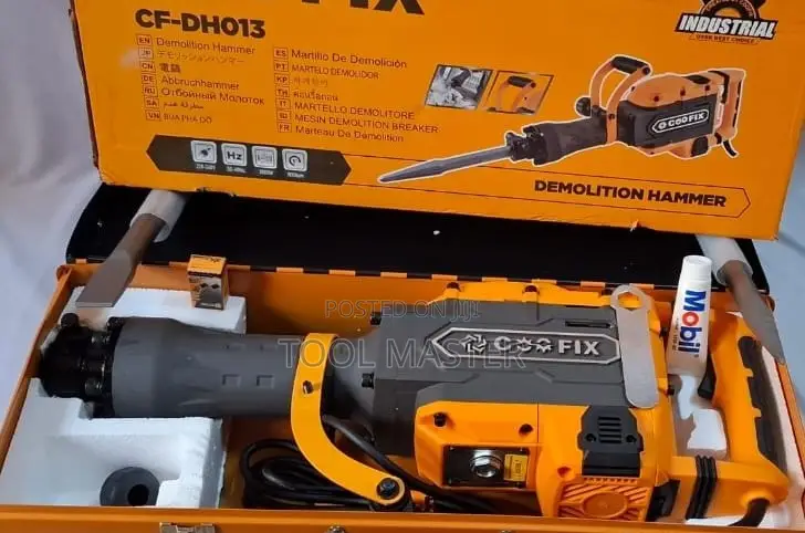 Coofix Demolition Hammer/Heavy-Duty Industrial Demolition Hammer 2000w