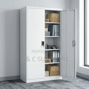 2-Door Modern File Cabinet